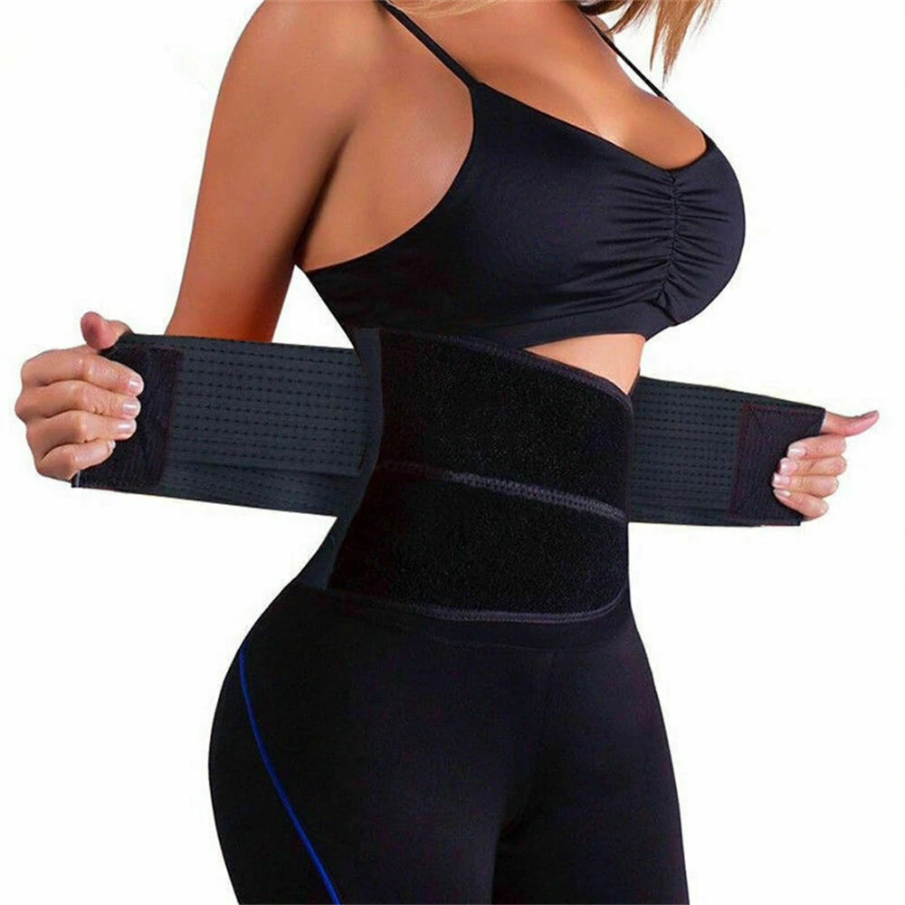 Waist Belt Adjustable Large Size Body Shaper Yoga Gym Pilates Fitness Tummy Fat Burner for Adults (image for) Waist Belt Adjustable Large Size Body Shaper Yoga Gym Pilates Fitness Tummy Fat Burner for Adults